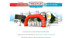 Desktop Screenshot of marcathlon.com